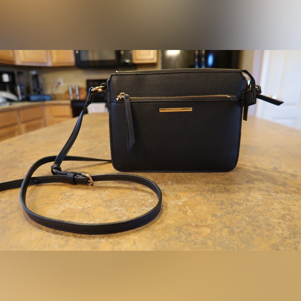 Aldo Crossbody Black Purse